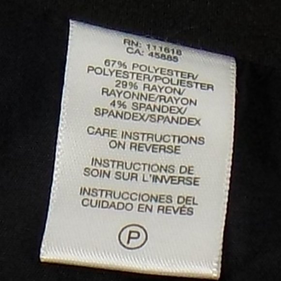 Michael Kors Black Mini-Skirt Size 8P - Picture 7 of 7